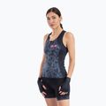 Велофутболка жіноча Alé Top Donna Triangles grey/black