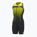 Комбінезон для триатлону чоловічий Alé Stars fluo yellow/black 8