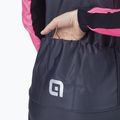 Куртка велосипедна жіноча Alé Gradient rosa fl nero/fl.pink black 5