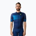 Велофутболка чоловіча Alé Maglia MC Turbo blue