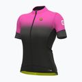 Велофутболка жіноча Alé Maglia Donna MC Gradient fluo pink
