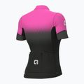 Велофутболка жіноча Alé Maglia Donna MC Gradient fluo pink 2