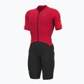 Комбінезон для триатлону чоловічий Alé Body MC Hive red 7