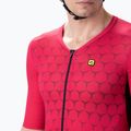 Комбінезон для триатлону чоловічий Alé Body MC Hive red 3