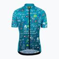 Велофутболка дитяча Alé Maglia Bimbo MC Vibes turquoise 4