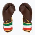 Рукавиці боксерські LEONE 1947 Italy '47 black/white/brown 4