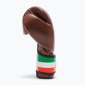 Рукавиці боксерські LEONE 1947 Italy '47 black/white/brown 4
