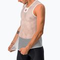 Чоловіча велосипедна майка Castelli Core Mesh 3 без рукавів біла 4