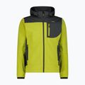 Куртка софтшелл чоловіча CMP 3A01787N Zip Hood cardamom/black pine