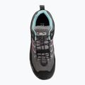Взуття трекінгове дитяче CMP Rigel 2.0 Low Waterproof grey/acquarius/pink fluo 5