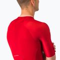 Чоловіча велофутболка Castelli Aero Race 7.0 насиченого червоного кольору 6