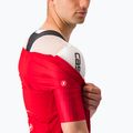 Чоловіча велофутболка Castelli Aero Race 7.0 насиченого червоного кольору 9