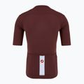 Футболка велосипедна чоловіча Castelli Prologo Lite deep bordeaux/ silver gray 2