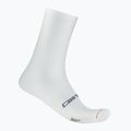 Шкарпетки чоловічі Castelli Espresso 18 white