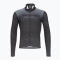 Лонгслів велосипедний чоловічий Castelli Apice Thermal dark gray/smoky gray/silver gray