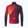 Лонгслів велосипедний чоловічий Castelli Amplify Thermal dark night shade/red/vivid orange 2