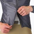 Куртка велосипедна чоловіча Castelli Aria Shell 2 silver gray/dark gray 4