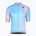 Футболка велосипедна жіноча Castelli Cosmic Vortex multicolor pink green