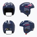 Шолом гірськолижний Briko Vulcano 2.0 USA Mips shiny blue/white/cardinal red 9