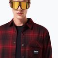 Чоловіча фланелева сорочка Oakley Butter чорний / гренадна клітинка 4