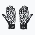 Чоловічі рукавички Oakley Factory Pilot Core Glove чорно-білі з логотипом 2