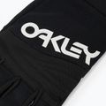 Чоловічі рукавички Oakley Factory Pilot Core Glove чорно-білі з логотипом 9