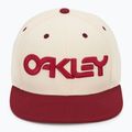 Кепка чоловіча Oakley Mark III arctic white/iron red 2