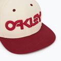 Кепка чоловіча Oakley Mark III arctic white/iron red 3