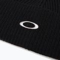 Шапка зимова Oakley Ellipse Ribbed Beanie blackout 3