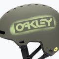 Шолом Oakley Street1 EU matte dark brush stencil 7