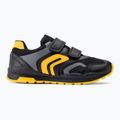 Черевики дитячі гeox Pavel black/gold 2