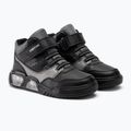 Черевики дитячі гeox Illuminus black/dark гrey 4