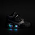 Черевики дитячі гeox Illuminus black/dark гrey 7