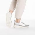 Кросівки жіночі Geox Alleniee grey/optic white 2