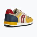 Кросівки дитячі Geox Alben beige/yellow 11