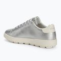 Кросівки жіночі Geox Spherica Ecub-1 silver/optic white 4