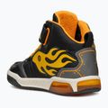 Молодші туфлі Geox Inek чорно-жовті 12