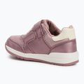 Черевики дитячі Geox Rishon dark pink/old white 3