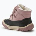 Черевики зимові дитячі Geox Omar black / pink 3