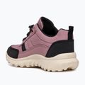 Туфлі Geox Simbyos ABX junior темно-рожеві / чорні 4