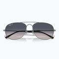 Окуляри сонцезахисні Ray-Ban Bain Bridge gunmetal/blue polarized 3