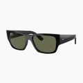 Окуляри сонцезахисні Ray-Ban Carlos black/green polarized 4