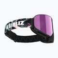 Окуляри гірськолижні Bliz Flow matte black/brown ice pink 4