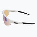 Сонцезахисні окуляри Bliz Matrix Small Nano Optics Nordic Light матові білі/коралові/помаранчево-сині 4