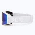Окуляри гірськолижні Bliz G001 matte white/brown/green multi 4