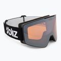 Окуляри гірськолижні Bliz G001 matte black/orange/silver mirror