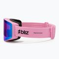 Окуляри гірськолижні Bliz G001S matte pink/neon violet/blue multi 4