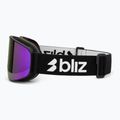 Окуляри гірськолижні Bliz Flow matte black/brown/purple multi 4