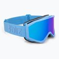 Окуляри гірськолижні дитячі Bliz Liner Jr matte blue/brown/blue multi