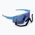Окуляри сонцезахисні Bliz Fusion matte blue/grey blue mirror